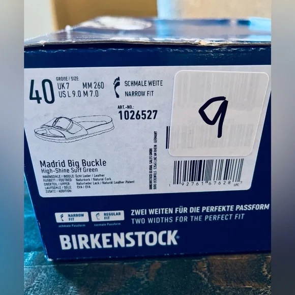 Birkenstock”NEW” Madrid Big Buckle Size 9-9.5/40 - Picture 12 of 12